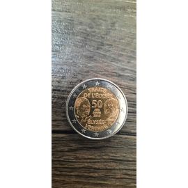 piece 2 euros traite de l élysée 50 ans 2013
