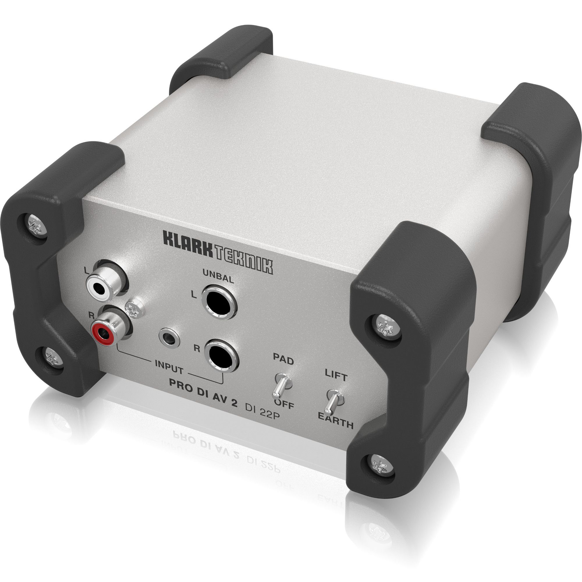 Klark Teknik PRO DI AV 2 DI 22P boîte de direct passive