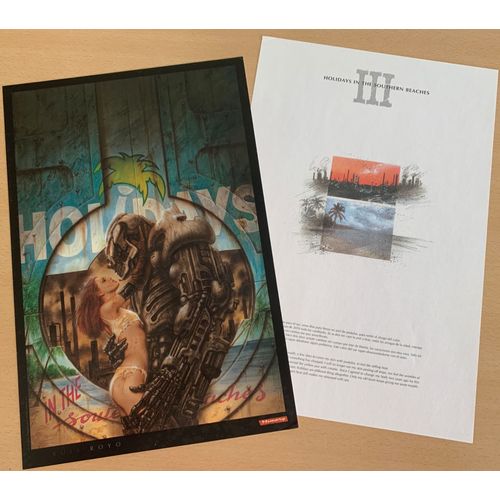 Luis Royo - Southern Beaches - 26x39cm - Affiche / Poster Envoi Roulé