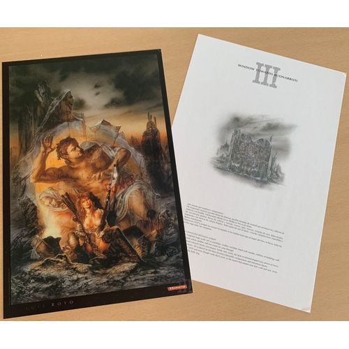 Luis Royo - Window Towards Buonarroti - 26x39cm - Affiche / Poster Envoi Roulé
