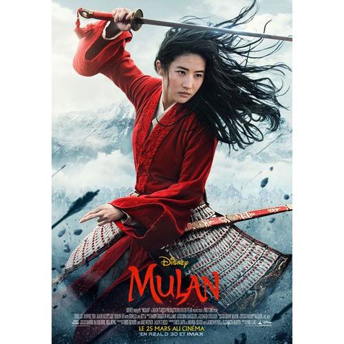 Mulan - 2021 - Disney - 116x158cm - Affiche Cinema Originale Envoi Plié