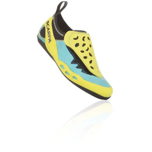 Scarpa Garçons Piki Climbing Chaussures De Sport Basketss Aw21 Jaune Léger