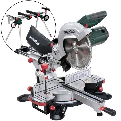Metabo KGS 254 M - Scie à onglet radiale sur table (KSU 251) - 1800W - 254 x 30mm