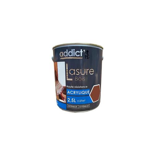 Lasure Acrylique RECA Addict Merisier 2,5 L