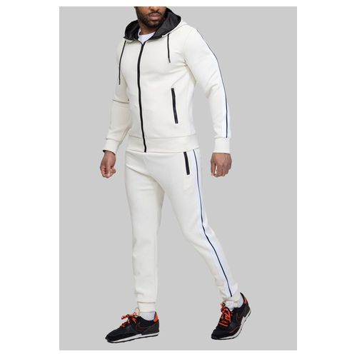 Ensemble Jogging Blanc Homme