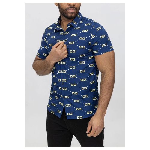 Chemisette Bleu Homme