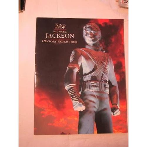 Michael Jackson - History World Tour Programme Anglais. Grand Format