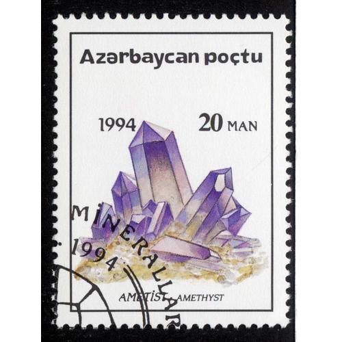 Timbre Ametist,Azerbaycan Poctu,1994,20 Man,