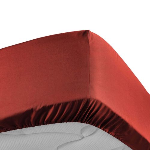 Drap Housse 180x200 Cm - Percale 100% Coton - Bonnet 30 Cm - Tomette Tomette