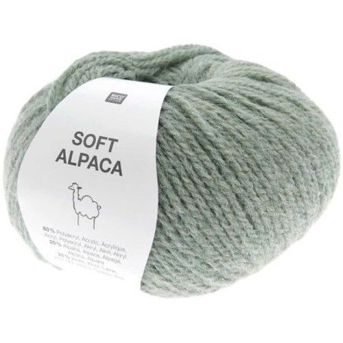 Pelote De Laine Et Alpaga Soft Alpaca - Rico Design 03 Aqua