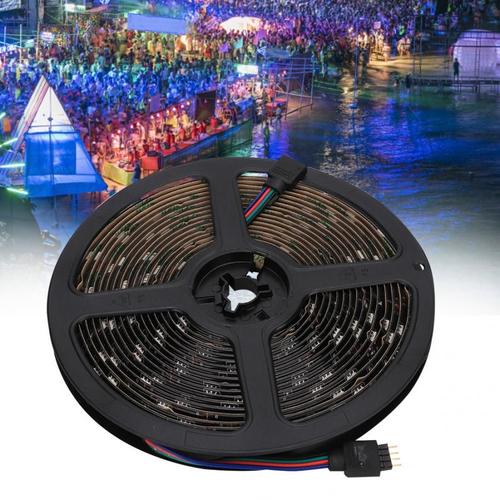 Bande Lumineuse Led Rgb, 5m, Étanche Ip65, Usb, Pour La Décoration De Noël, Rétro Éclairage Tv/Musique Rf, 110 240v