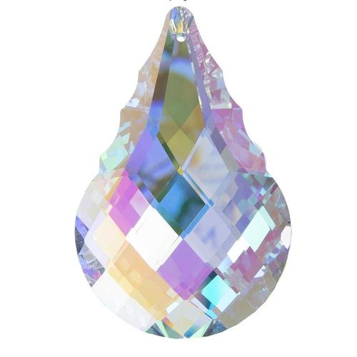 Plafonnier En Cristal Coloré De 76mm, Collection Arc En Ciel, Lampe Suspendue, Prisme, Attrape Soleil, Accessoires De Décoration Pour La Maison Et Le Mariage