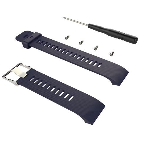 Bracelet Garmin Approach S10 Silicone 6 Pièces Bleu Marine