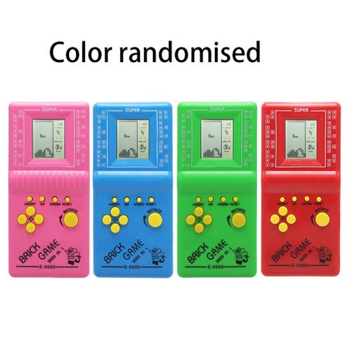 Console De Jeu Vidéo Portable Ultra Petit Pour Enfants, Jeu Tetris Puzzle