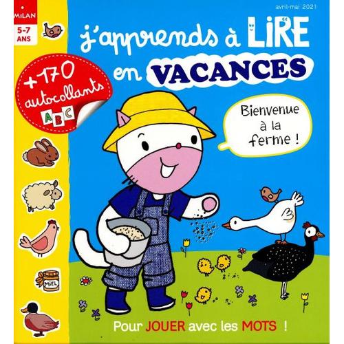 J'apprends À Lire 36 En Vacances Bienvenue A La Ferme