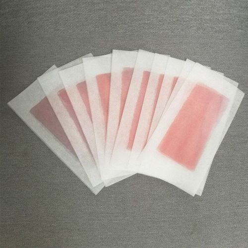 Bandes cirées professionnelles pour épilation, 10 étés, pour épilation, Double face, papier pour jambes et Bikini