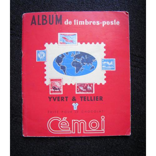 Album De Timbres-Poste Yvert & Tellier Edité Pour Le Chocolat Cémoi (Album Vide)