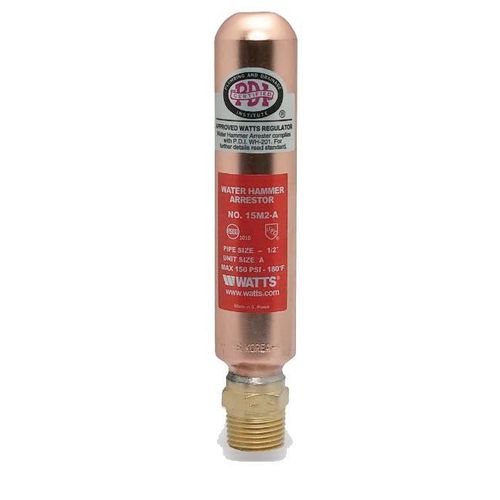 Anti-belier pneumatique à piston M 15x21 - Watts - 2220240