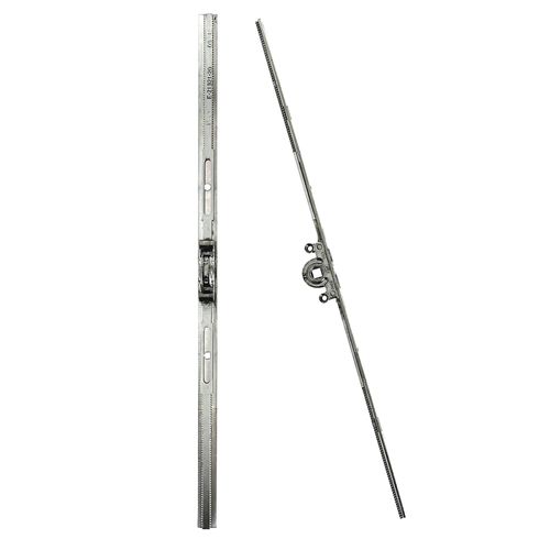 Crémone OB F15 DF/DV ajustable haut et bas L 1030mm cote D 500mm 1 galet - Ferco - G-22043-00-0-1