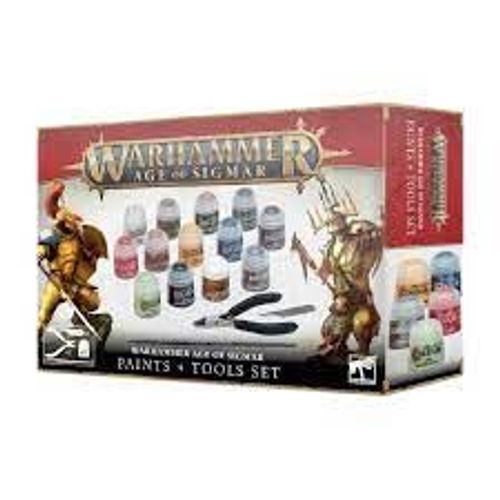 Warhammer Aos - Set Peintures + Outils 80-17