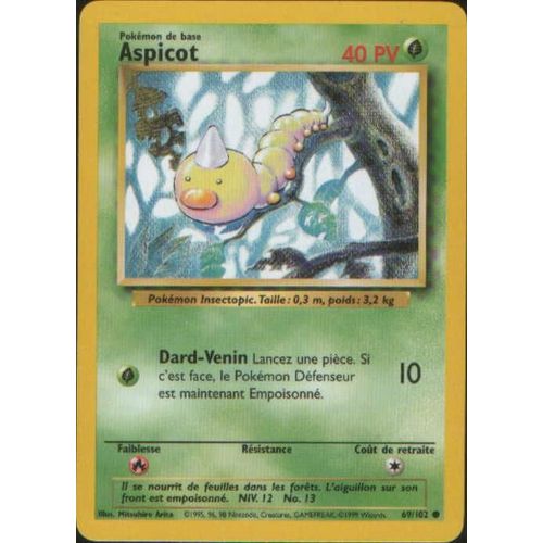 Aspicot (Set De Base, Vf, N°69/102)