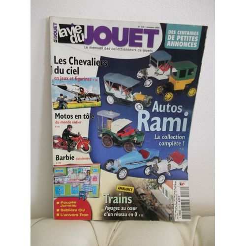 La Vie Du Jouet Magazine N°116 Novembre 2005 Autos Rami Motos Tole Trains Barbie