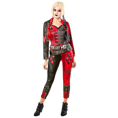 Déguisement Combinaison Harley Quinn Femme - Suicide Squad 2 - Taille: Xs