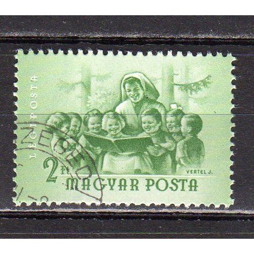 Timbre De Poste Aérienne De Hongrie