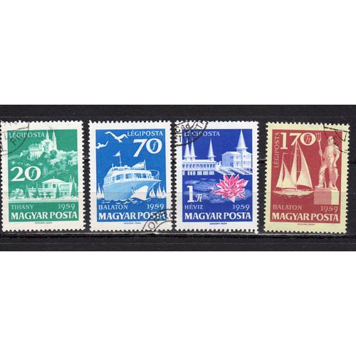 Timbres De Poste Aérienne De Hongrie