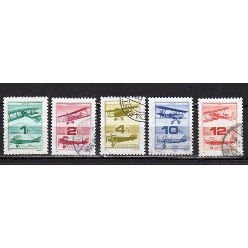 Timbres De Poste Aérienne De Hongrie