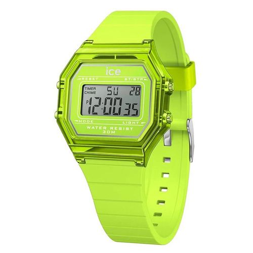 Montre Ice Watch Digit Retro Green Lime Clear S