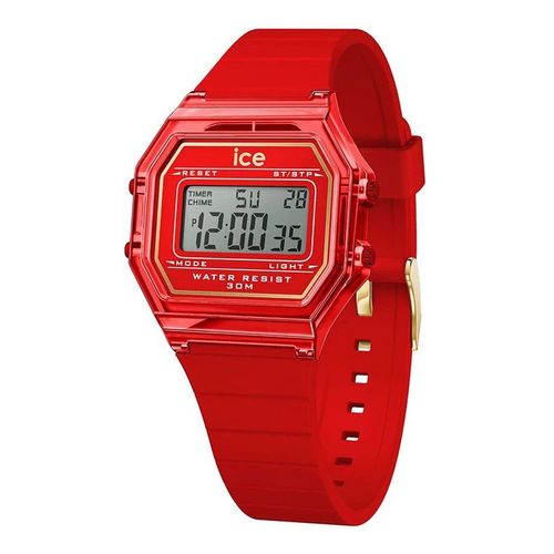 Montre Ice Watch Digit Retro Red Passion Clear Small