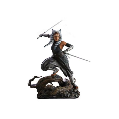 Statue Star Wars The Mandalorian De Ahsoka Tano Échelle 1/10 Mesure Env 23cm
