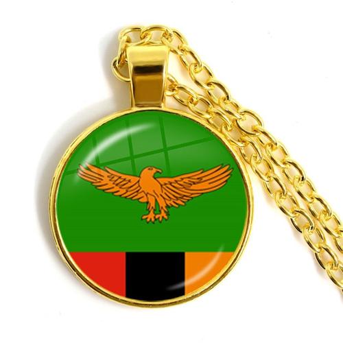 5 -Malte Zambie Zimbabwe Lettonie Arménie Azerbaïdjan Arabie Saoudite Émirats Arabes Unis Maroc Drapeau National Verre Cabochon Pend