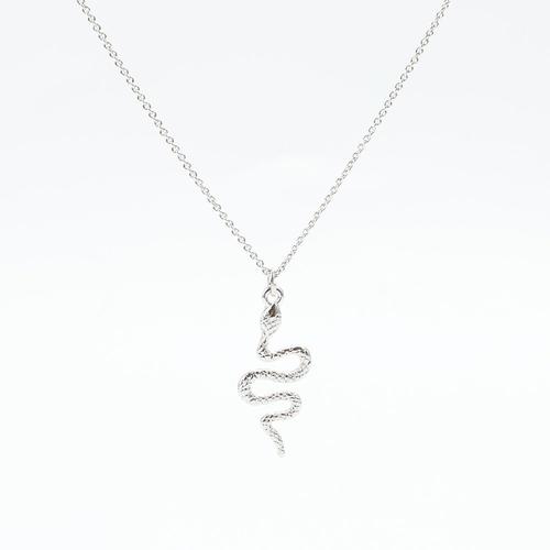 Snake Silver -Collier À Breloques Serpent Pour Femmes,Chaîne De Cou,Ras Du Cou,À La Mode,Bijoux Punk Pour Fête De Mariage,Nouve