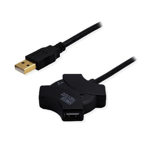 MCL - Rallonge de câble USB - USB (M) pour USB (F) - USB 2.0 - 10 m - actif