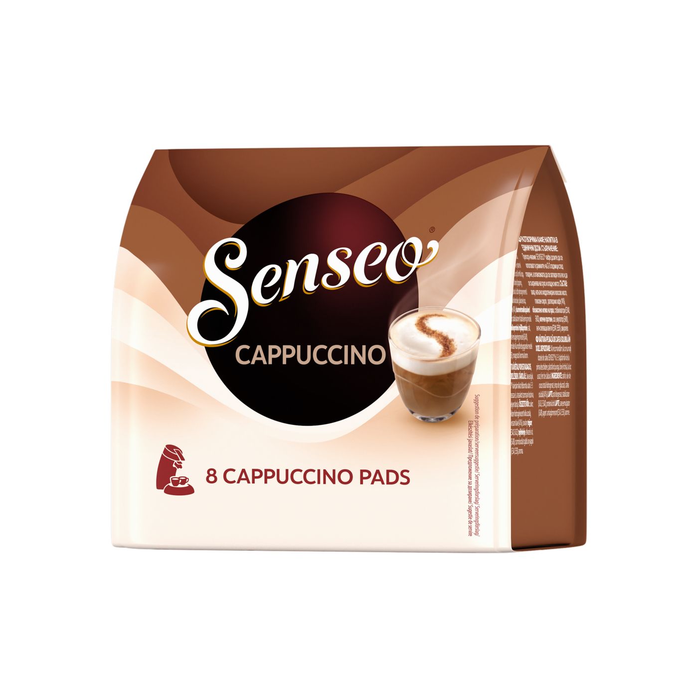 Senseo® Coffee Pads - Cappuccino - 8 Pcs 