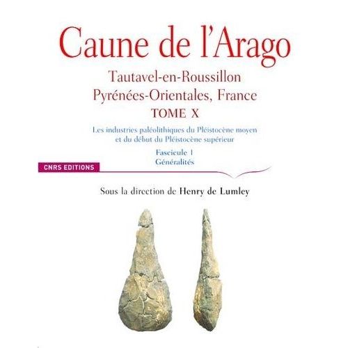 Caune De L'arago - Tautavel-En-Roussillon, Pyrénées-Orientales, France Tome 10, Les Industries Paléolithiques Du Pléistocène Moyen Et Du Début Du Pléistocène Supérieur