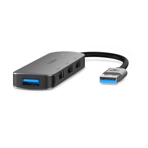 Nedis Ccgb61210gy01 Hub & Concentrateur Usb 3.2 Gen 1 (3.1 Gen 1) Typ