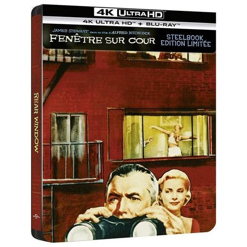 Fenêtre Sur Cour - 4k Ultra Hd + Blu-Ray - Boîtier Steelbook Limité