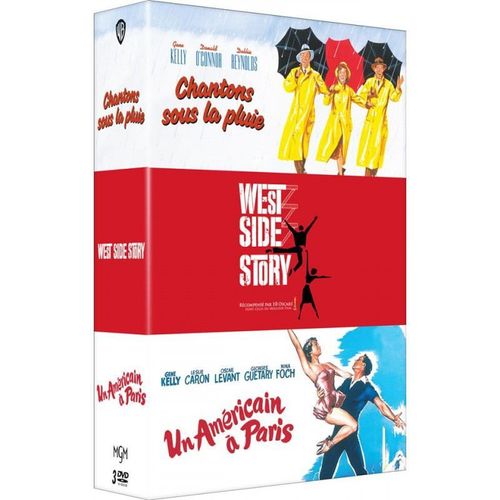 Chantons Sous La Pluie + Un Américain À Paris + West Side Story - Pack