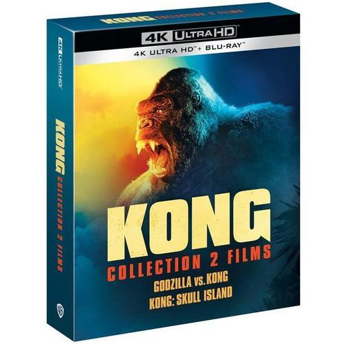 Kong - Collection 2 Films : Skull Island + Godzilla Vs Kong - 4k Ultra Hd + Blu-Ray