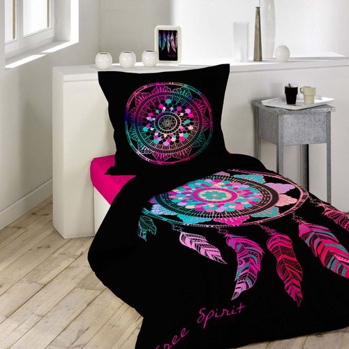 Parure Couette 2 Personnes 140x200 Cm Attrape-Rêve