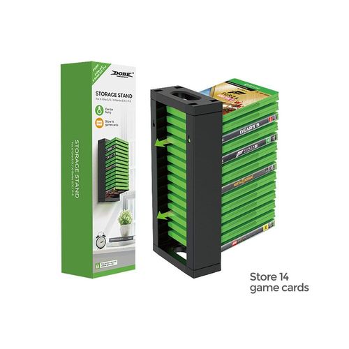 Boîte De Rangement De Cartes De Jeu, Support De Stockage De Disques De Titre, Support De Disque Hôte Pratique, Support Pour Console De Jeu Xbox/Ps5, Fournitures