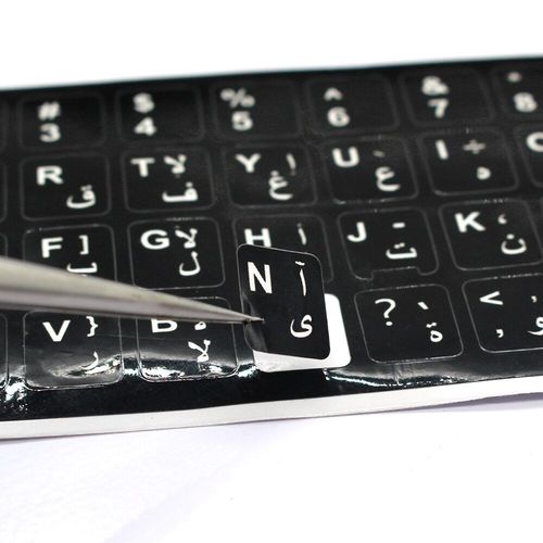 Autocollants pour ordinateurs portables, arabe, allemand, russe, français, coréen, Wubi, espagnol, italien, hébreu, anglais, Alphabet, disposition du clavier