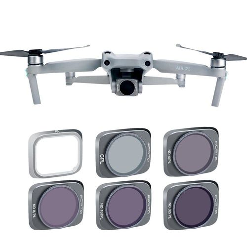 Filtre Réglable Adapté Pour Dji Air 2s Nd, Filtre Cpl, Miroir Uv, Accessoires Uav, Améliore La Clarté, Reproduction Des Couleurs-Générique