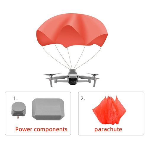Kit De Puissance De Remplacement Pour Parachute, Tissu De Parapluie Adapté Au Drone Dji Mavic Air 2/2s Pro Zoom, Accessoire De Parachute De Sécurité De Vol-Générique