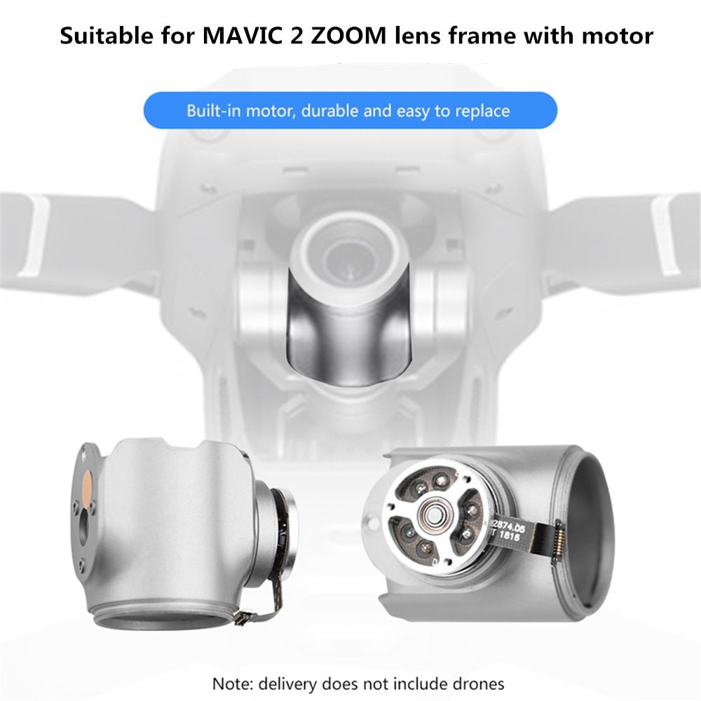 Cadre De L'objectif D'entretien Pour Dji Mavic 2 Zoom, Argen...