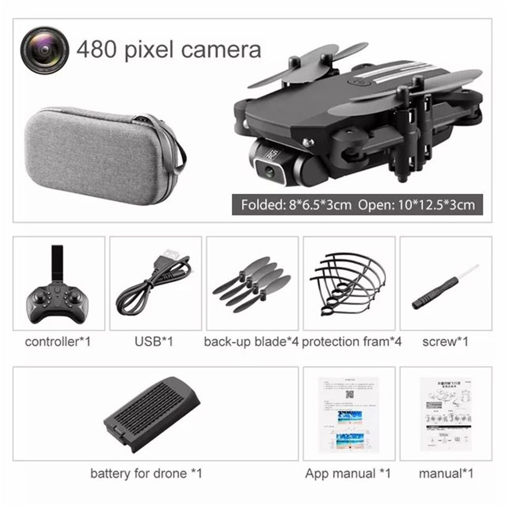 Mini Drone Avec Camra Hd 4k 2021 P, Wifi, Fpv, Pression De ...