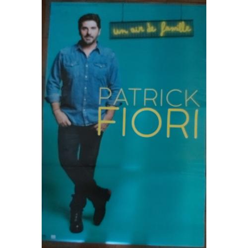 Patrick Fiori - Un Air De Famille - 80x120cm - Affiche Envoi Roulé
